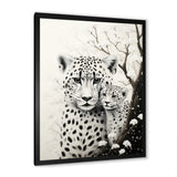 Tiger Harmony In Monochrome - Tiger Wall Art Prints