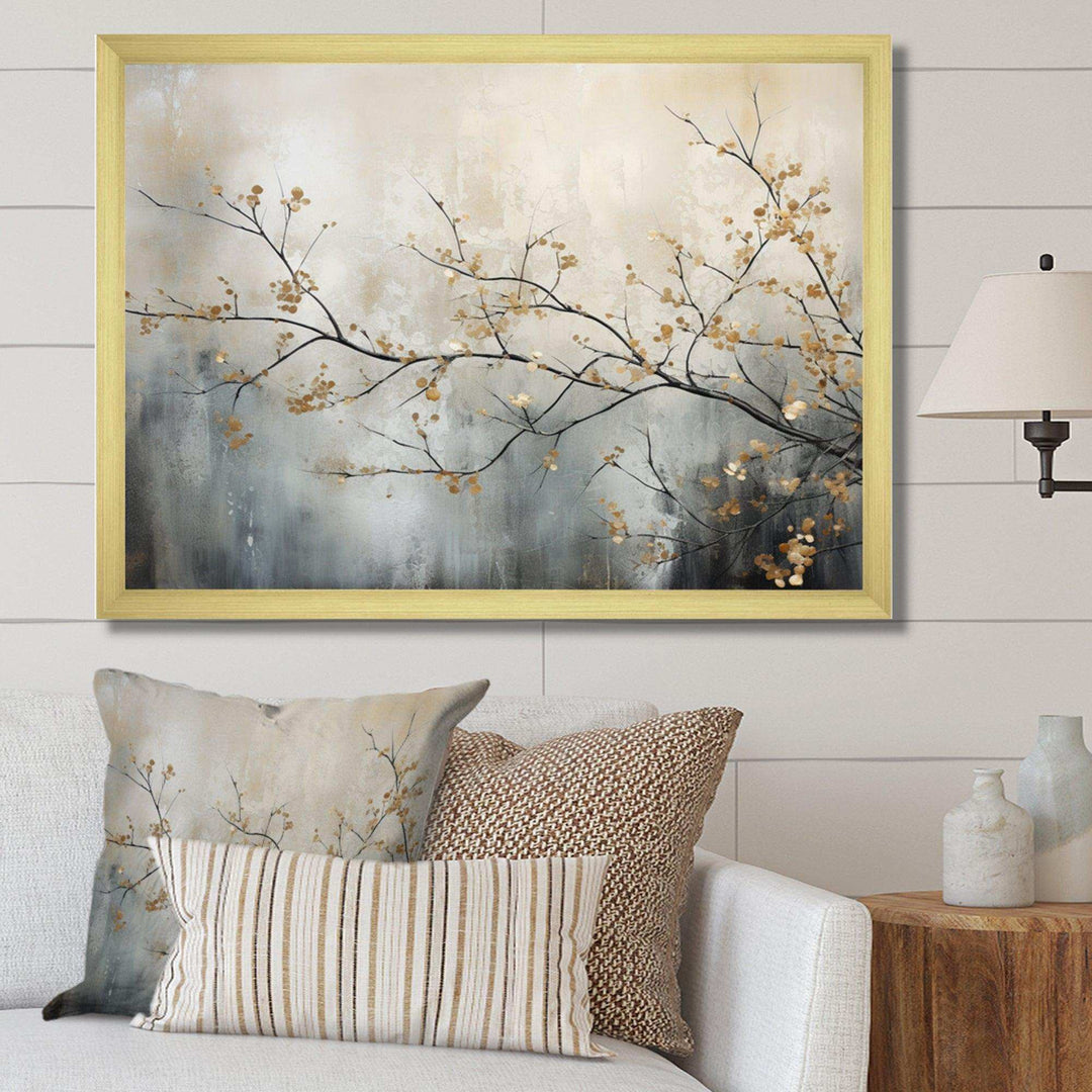 Idesignart tree monochrome ethereal reverie i floral canvas wall art
