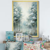 Pine Tree Enchanted Forest I - Floral Canvas Wall Art