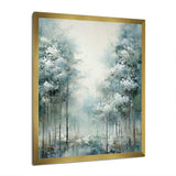 Pine Tree Enchanted Forest I - Floral Canvas Wall Art