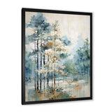 Pine Tree Enchanted Forest II - Floral Canvas Wall Art