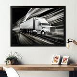 Truck 53Ft Translucent Rhythms I - Truck Canvas Wall Art