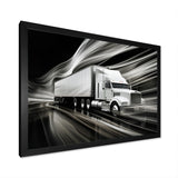 Truck 53Ft Translucent Rhythms I - Truck Canvas Wall Art