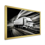 Truck 53Ft Translucent Rhythms I - Truck Canvas Wall Art