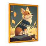 Cute Little Corgi Dog - Dog Wall Decor