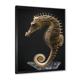 Gracious Deep Sea Seahorse - Seahorse Bedroom Wall Art