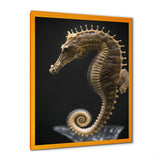 Gracious Deep Sea Seahorse - Seahorse Bedroom Wall Art