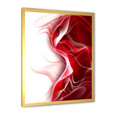 3D Fractal Abstract Design Framed Print Vibrant Gold - 1.5" Width