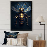 Mechanical Bumble Bee - Bee Canvas Wall Art