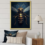 Mechanical Bumble Bee - Bee Canvas Wall Art