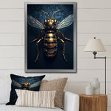 Mechanical Bumble Bee - Bee Canvas Wall Art