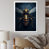 Mechanical Bumble Bee - Bee Canvas Wall Art