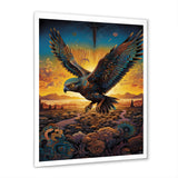 Majestic Arcane Eagle - Eagle Framed Canvas Art
