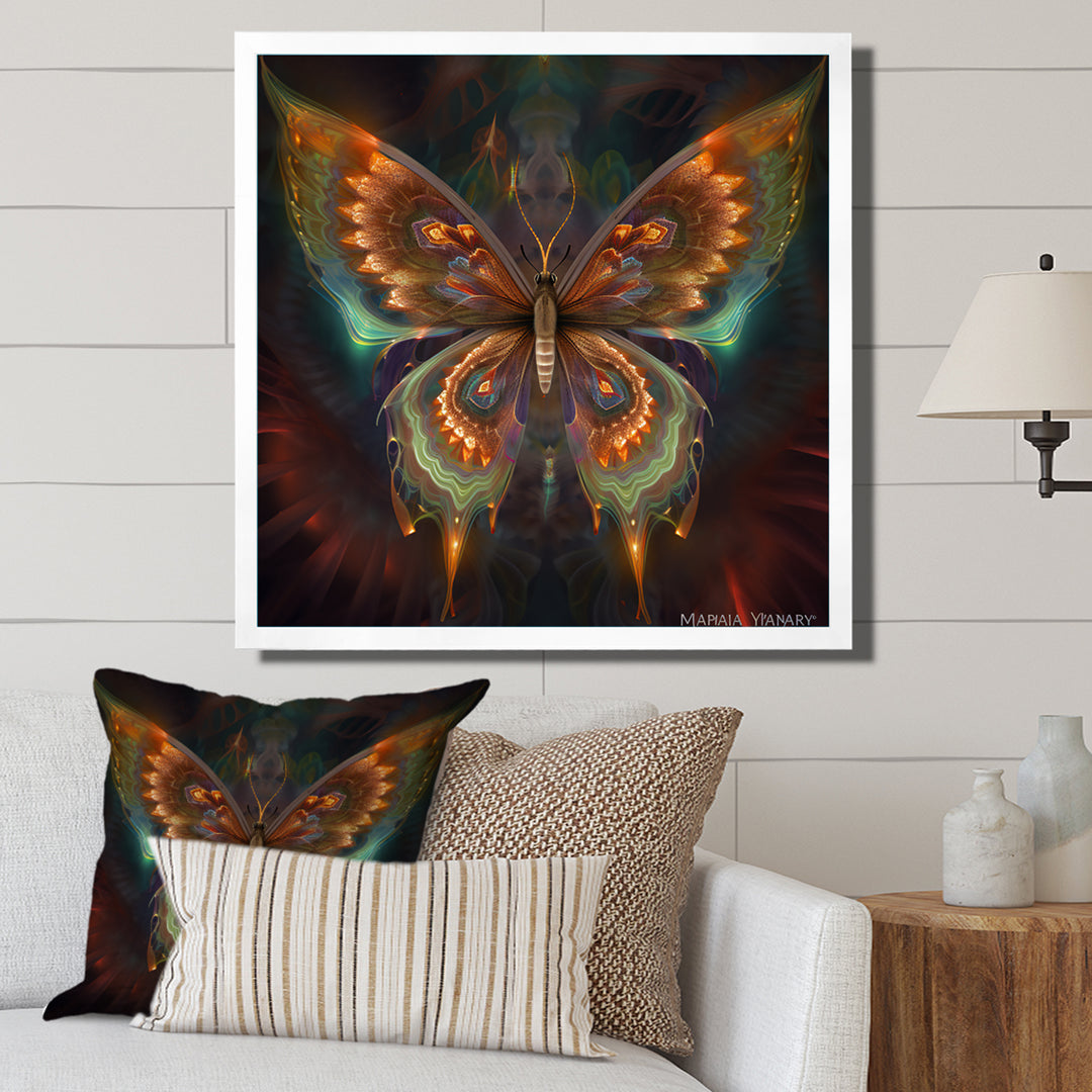Ethereal Magical Butterfly - Butterfly Wall Art Prints