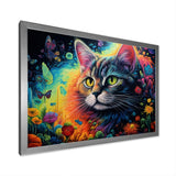 Portrait Of A Beautiful Gracious Cat - Cat Large Canvas Wall Art