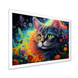 Portrait Of A Beautiful Gracious Cat - Cat Large Canvas Wall Art