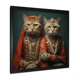 Cats In Retro Fashion - Cat Wall Art Prints