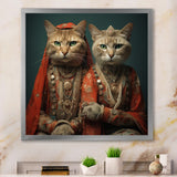 Cats In Retro Fashion - Cat Wall Art Prints