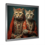 Cats In Retro Fashion - Cat Wall Art Prints