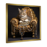 Gangster Glam Cool Cat - Cat Bedroom Wall Art