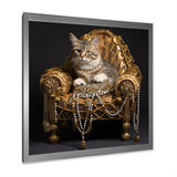 Gangster Glam Cool Cat - Cat Bedroom Wall Art