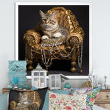 Gangster Glam Cool Cat - Cat Bedroom Wall Art