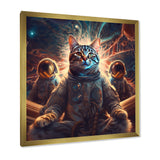 Psychedelic Space Cat - Cat Wall Decor