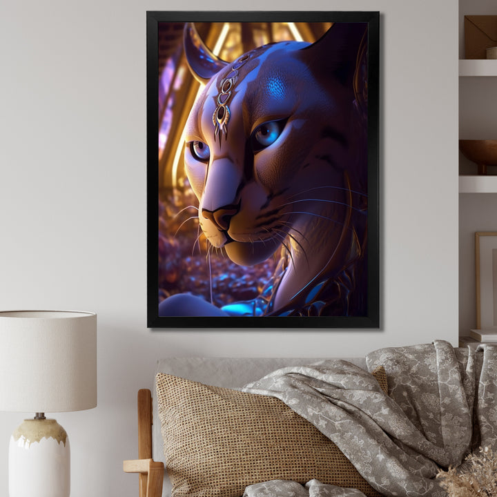 Galactic Space Cat - Cat Wall Art Prints