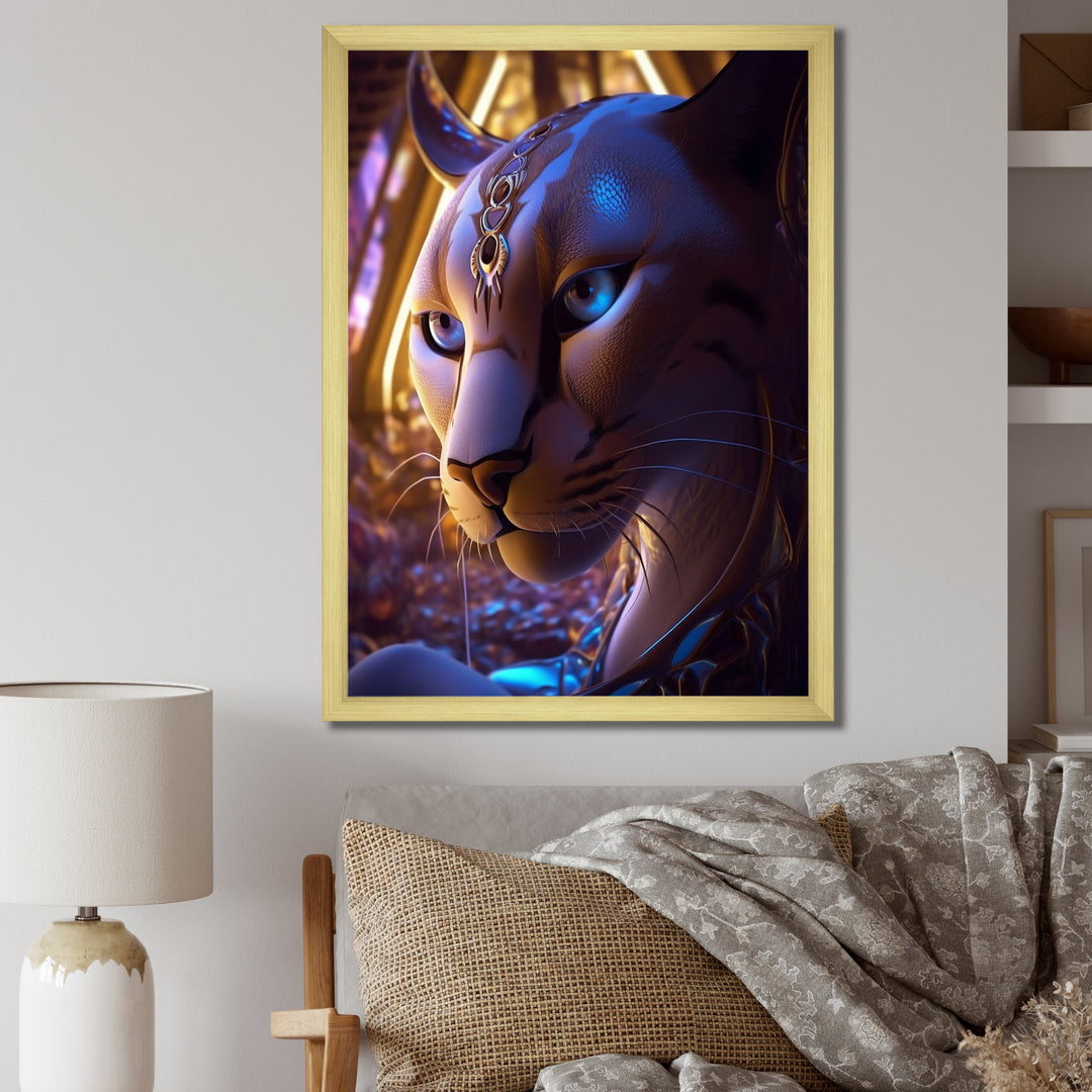 Galactic Space Cat - Cat Wall Art Prints