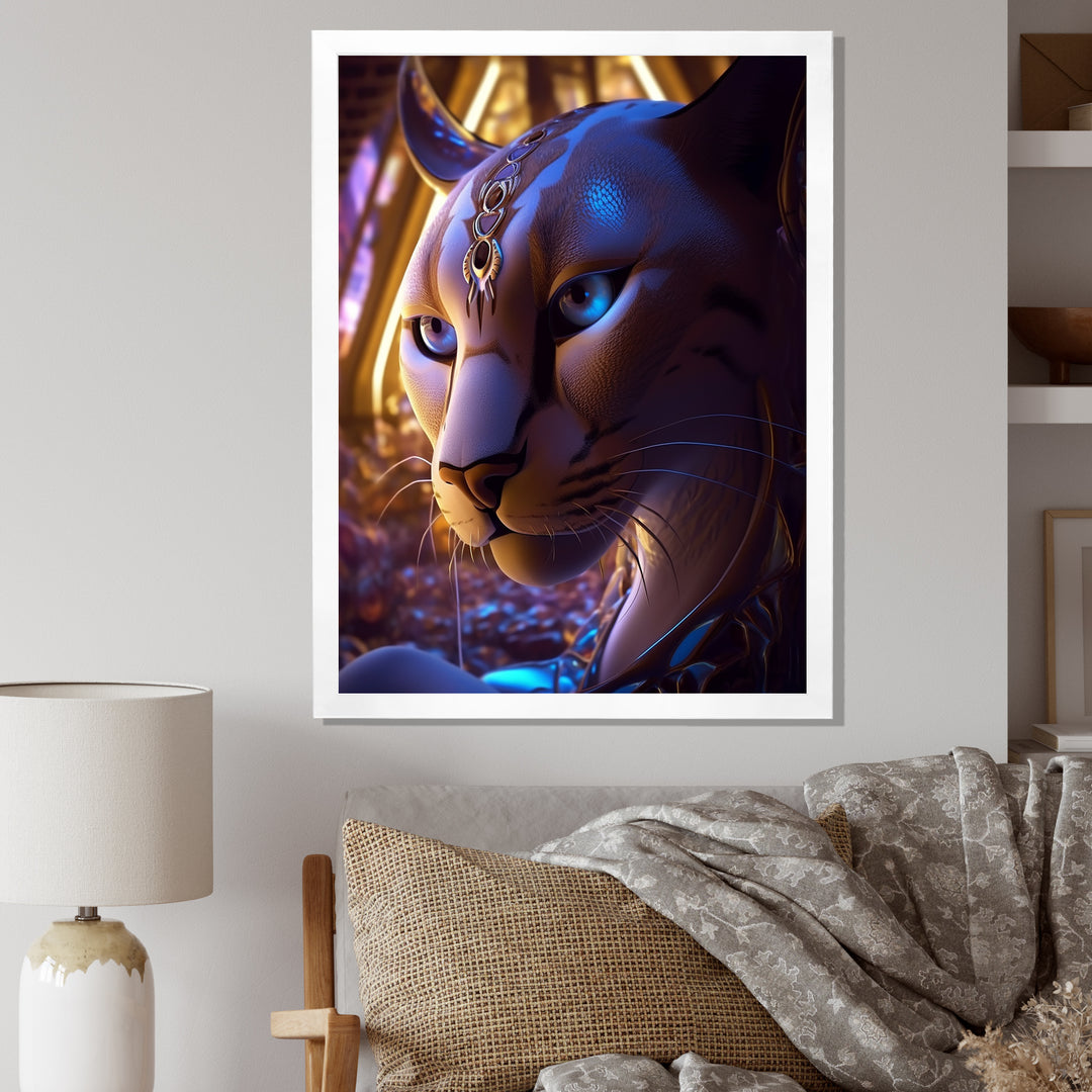 Galactic Space Cat - Cat Wall Art Prints