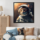 Space Cat Photography - Blue Cat Wall Art