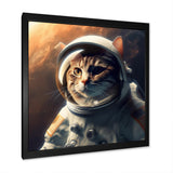Space Cat Photography - Blue Cat Wall Art