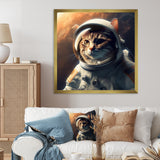 Space Cat Photography - Blue Cat Wall Art