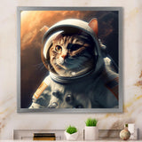 Space Cat Photography - Blue Cat Wall Art