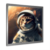 Space Cat Photography - Blue Cat Wall Art