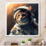 Space Cat Photography - Blue Cat Wall Art