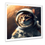 Space Cat Photography - Blue Cat Wall Art