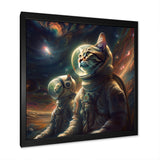 Interstellar Space Cat - Cat Bedroom Wall Art
