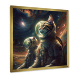 Interstellar Space Cat - Cat Bedroom Wall Art