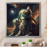 Interstellar Space Cat - Cat Bedroom Wall Art