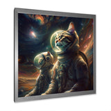Interstellar Space Cat - Cat Bedroom Wall Art