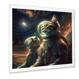 Interstellar Space Cat - Cat Bedroom Wall Art