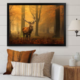 Majestic Deer In Forest Nature Photography - Deer Wall Art Prints