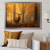 Majestic Deer In Forest Nature Photography - Deer Wall Art Prints
