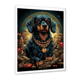 Gangster Dachshund - Dog Daschund Wall Decor