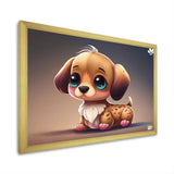 Cute Anime Dachshund - Dog Daschund Wall Art Prints