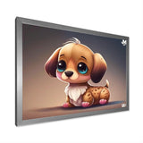 Cute Anime Dachshund - Dog Daschund Wall Art Prints