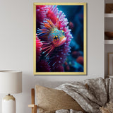 Tropical Red Deep Sea Fish Nature Photography - Fish Home Decor Art