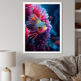 Tropical Red Deep Sea Fish Nature Photography - Fish Home Decor Art