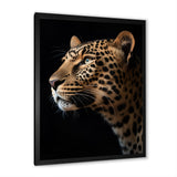 Stunning Portrait Of Leopard Wildlife - Leopard Living Room Wall Art